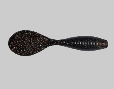 4'' Beaver Tail Grub - Rocky Top