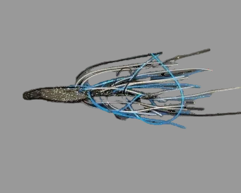 The Fuzzy SnapFin Shad – Midnight Mirage