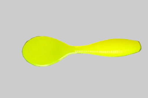 4'' Beaver Tail Grub - Lemon