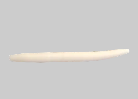 5'' Kinetic Worm - Ghost White